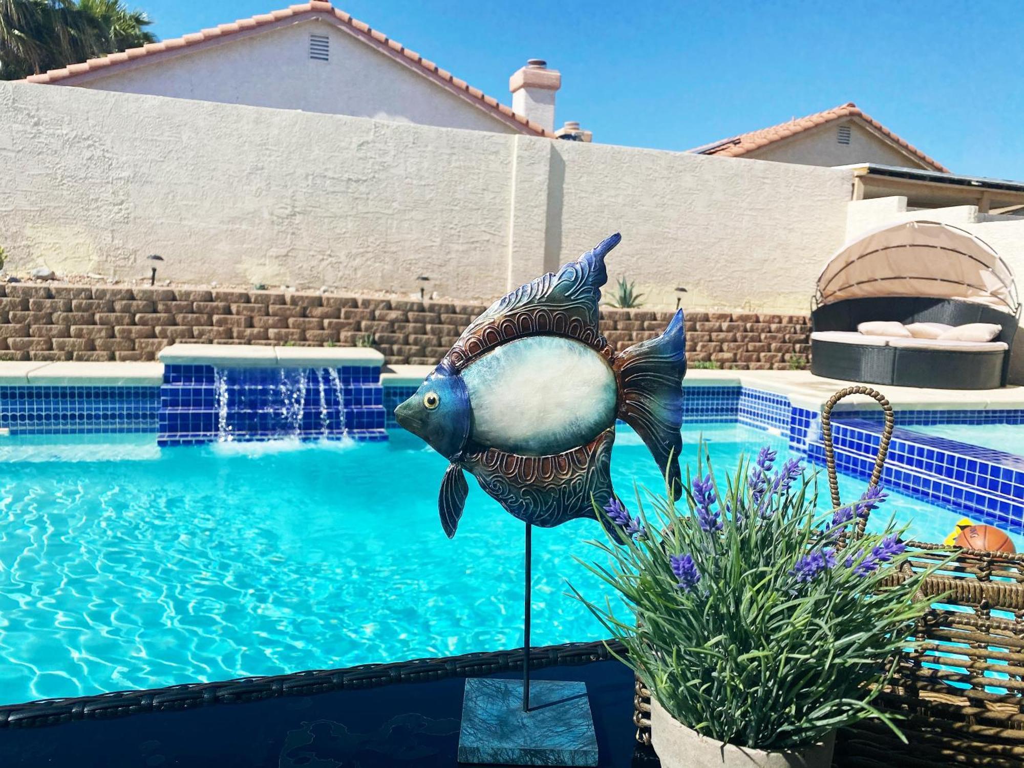Amazing Heated Pool And Private Hot Tub 3Br In Heart Of Lv Βίλα Λας Βέγκας Εξωτερικό φωτογραφία